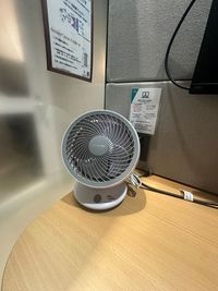 サーキュレーター完備 - WAW日本橋 WAW日本橋_T18 個室型ワークボックスの室内の写真