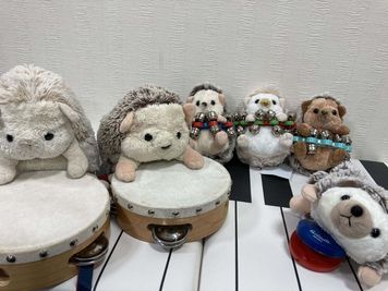 タンブリン、カスタネット、鈴、トライアングル！いつでも利用可！ - aya music school annex グランドピアノ１台 武蔵小杉の設備の写真