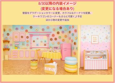 パステルスタジオの室内の写真