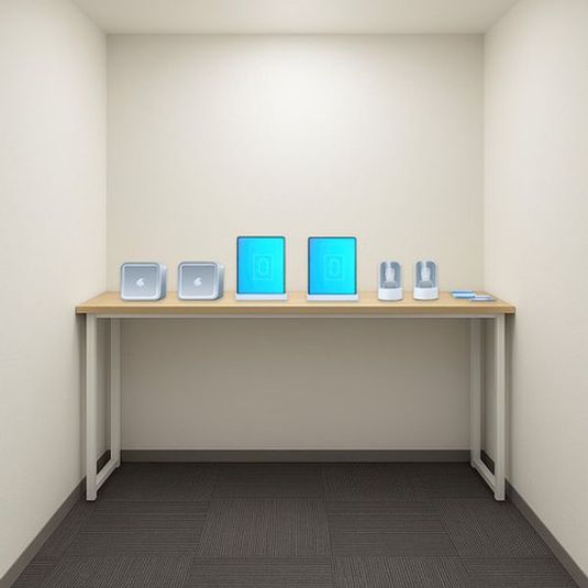 展示スペース(商品・雑貨・アート作品など)　5.35㎡　駅チカ - BAレンタルオフィス本町