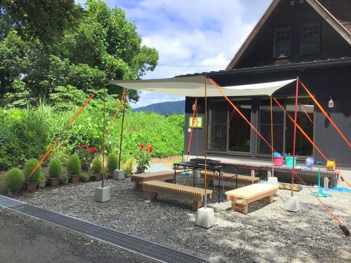 けしきのお宿 メタセコイアの森△  - 【屋外炭火BBQスペース】けしきのお宿メタセコイアの森△ 