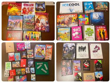 ボードゲームは40~50種類以上、マーダーミステリーは10種類以上！ - 新宿ボドゲ・マダミスの会議室「ピザマッシュ」の設備の写真