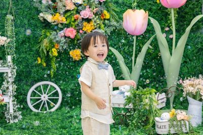 お庭のブースでの撮影例 - Moff room studio《三ノ宮店》 三ノ宮6分🚶‍♂️77㎡大部屋✨最大50名収容可能🧸スタジオの室内の写真