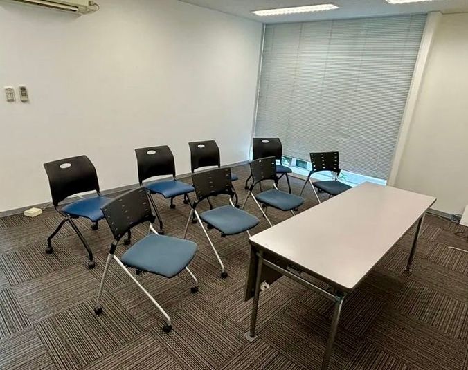 8名様まで着席可能です。 - アスパ日本橋オフィス 201号室の室内の写真