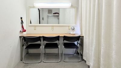 メイクルーム - 池袋マイスタイル １stスタジオ レンタル撮影スタジオの室内の写真
