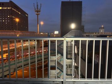 ベランダより夜景を望む - 水天宮シアタールーム 水天宮2分85インチ液晶🚿シャワー🎬映画鑑賞🏠24Hデートの外観の写真