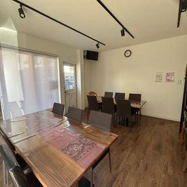カフェキャビン  キッチン付カフェスペース お子様のおもちゃBBQ Wi-Fiの室内の写真