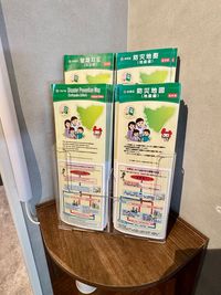 防災地図を館内に常備。災害時の避難先や行動指針をわかりやすく掲載しています（複数言語版あり）
 - ExeWorks上野 3013完全個室（大）のその他の写真