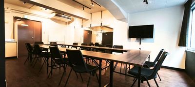 リンクスペース神田A　駅近貸会議室・スタジオ リンクスペース神田A🌅【貸会議室/ダンススタジオ/全身鏡】の室内の写真