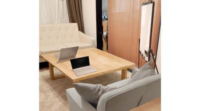 オフサイトミーティング、デスク、テレワーク｜レンタルスペース CASA代々木 - CASA代々木 【早朝用】レンタルスペースの室内の写真