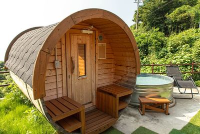 サウナ全体 - アロマオリーブ アロマ付きサウナ時間貸しリゾート＊アロマオリーブ＊の室内の写真