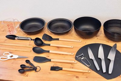 調理器具も各種完備！ - Aivicスペース四谷三丁目の設備の写真