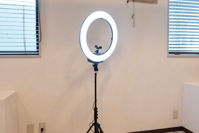 リングライトで撮影もバッチリ✨ - Aivicスペース四谷三丁目の設備の写真