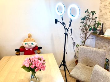 池袋プレイス◎くすみカラーインテリア◎7分◎パーティー◎Wifi ✨ZARA HOME style✨の室内の写真