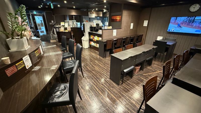 店内ラウンジエリア - 勉強できるカフェ　ガクト 自習室兼コワーキングスペース　勉強できるカフェ　ガクトの室内の写真