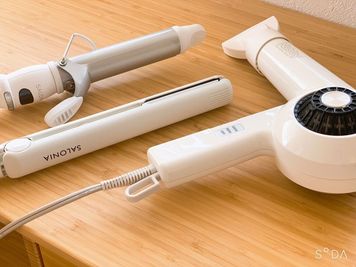 ヘアアイロン、ドライヤー、コテなど充実の無料貸し出し - Mlralbl（ミライビ） 仙台青葉通り一番町徒歩5分｜完全個室レンタルジム＆サロンの室内の写真