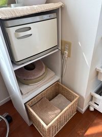 タオルはこちら - シェアサロンつむぎ 静岡駅・新静岡駅から徒歩8分☆完全個室のプライベートシェアサロンの設備の写真