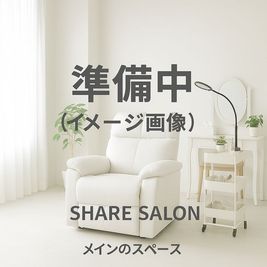 大宮駅レンタルサロン準備中の室内の写真