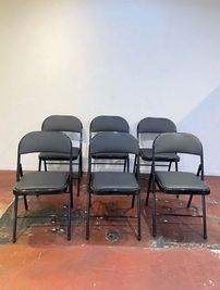 備品　折りたたみ椅子×6   〜gallery space 96〜 - gallery space 96 レンタルスペースの設備の写真