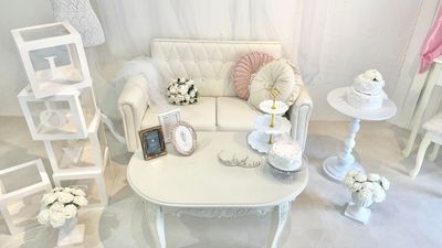 撮影スタジオSnow Roseの室内の写真