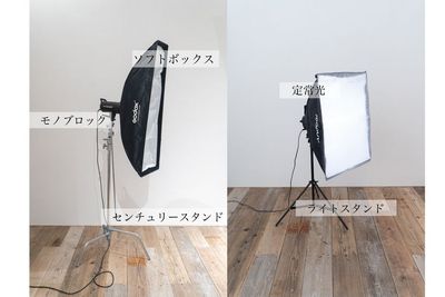 フォトサービスお写んぽスタジオ 自然光が自慢の撮影スタジオの設備の写真