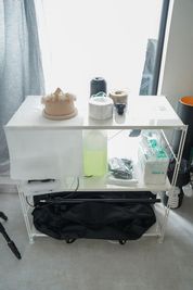 フォトサービスお写んぽスタジオ 自然光が自慢の撮影スタジオの設備の写真