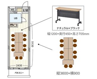 GOZAR会議室 代々木上原の室内の写真
