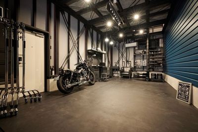 1F ガレージスペース - studio Noboritoの室内の写真