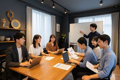研修や会議のイメージ - STUDIO Core 大久保の室内の写真