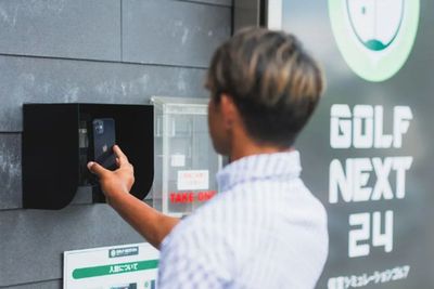 GOLFNEXT24 藤沢善行店 Dルーム※レフティ様優先の室内の写真