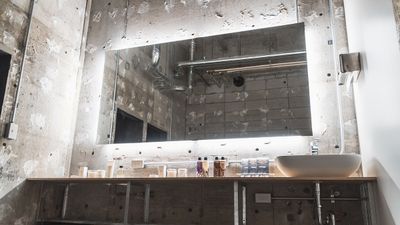 パウダールーム - in the house / Nishiwaseda ★イベント実績多数★おしゃれな地下空間でイベント・展示会・撮影の設備の写真