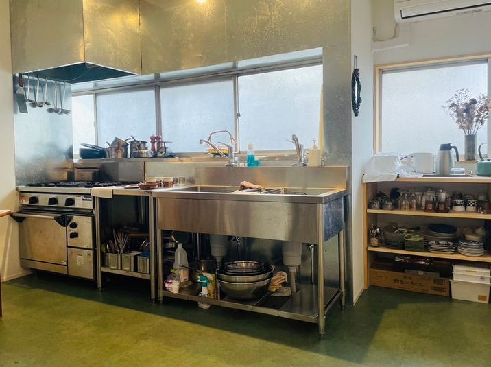 一軒家レンタルスペース｜本格キッチン付1階_Bタイプ - レンタルスペース兼コミュニティースペース 「ミズホ＊はろ」