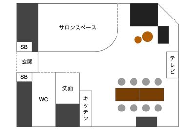 【撤退】285_D-Studio名古屋国際S レンタルスペースの間取り図