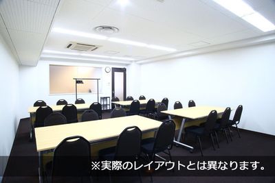 ※レイアウト変更例 - アットビジネスセンター大阪梅田 908号室の室内の写真
